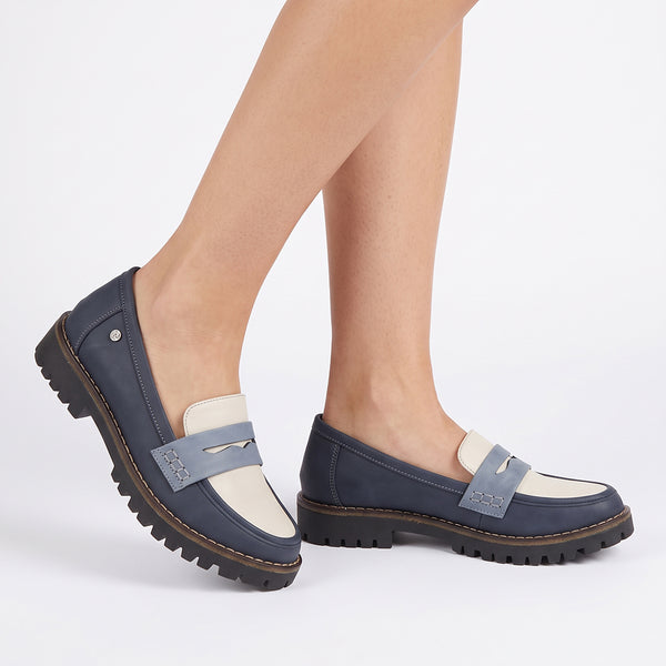 Pierre Cardin Colour Loafer - Blue Multi