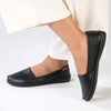 Pierre Cardin Comfort Ballerina Loafer - Black-Pierre Cardin-Buy shoes online