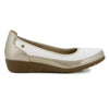 Pierre Cardin Comfort Wedge - White Gold