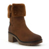 Pierre Cardin Dente Short Fur Collar Boot - Tan