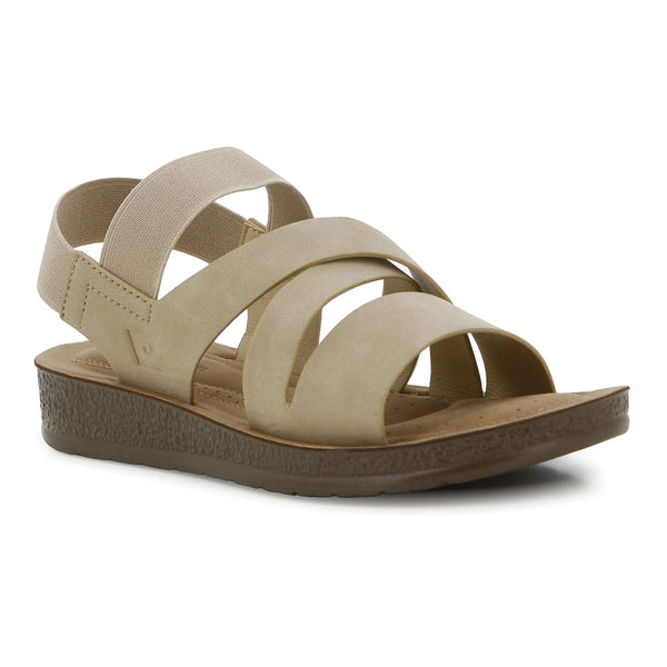 Pierre Cardin Elastic Sandal - Beige