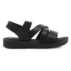 Pierre Cardin Elastic Sandal - Black