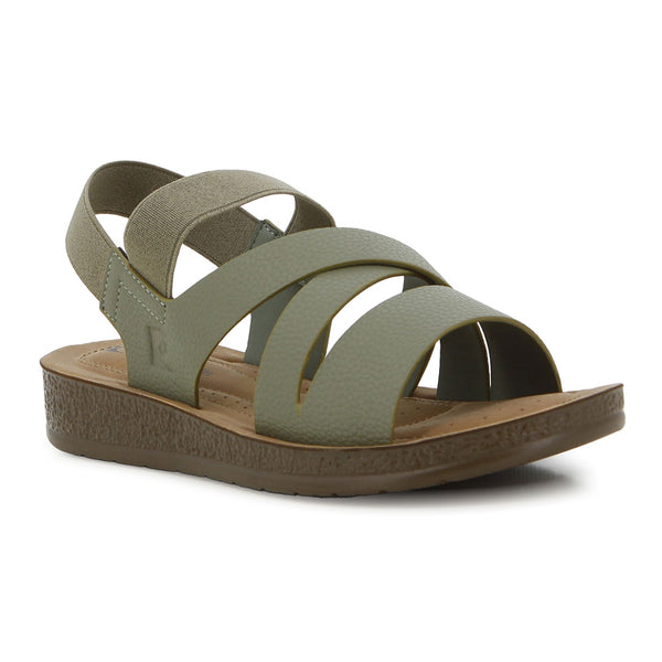 Pierre Cardin Elastic Sandal - Sage