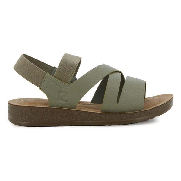 Pierre Cardin Elastic Sandal - Sage