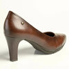 Pierre Cardin Elodie 1 Court Heel - Dark Brown