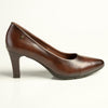 Pierre Cardin Elodie Court Heel - Dark Brown-Pierre Cardin-Buy shoes online