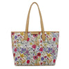 Pierre Cardin Elodie Floral Tote - Beige Floral