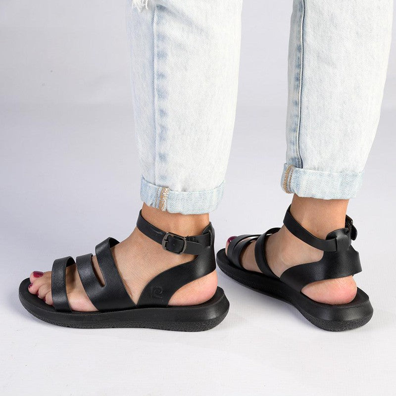 Pierre Cardin Ember 4 Strappy Sandal - Black – Shoe Box™ Online Store