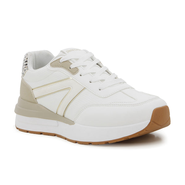 Pierre Cardin Embossing Sneaker - White