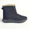 Pierre Cardin Eskimo Fur Collar Ankle Boot - Navy-Pierre Cardin-Buy shoes online