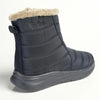 Pierre Cardin Eskimo Fur Collar Ankle Boot - Navy-Pierre Cardin-Buy shoes online