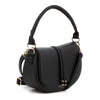 Pierre Cardin Estee Saddle Bag - Black