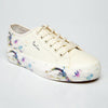 Pierre Cardin Fleurs Zoe lace up sneaker - Beige Floral-Pierre Cardin-Buy shoes online