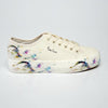 Pierre Cardin Fleurs Zoe lace up sneaker - Beige Floral-Pierre Cardin-Buy shoes online