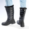 Pierre Cardin Full Length Puff Boot - Black-Pierre Cardin-Buy shoes online