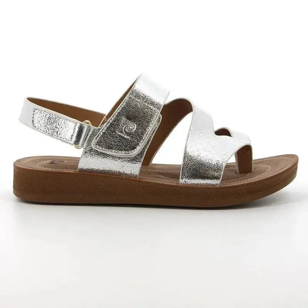 Pierre Cardin Gigi Fashion Sandals - Silver