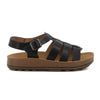 Pierre Cardin Gladiator Sandal - Black
