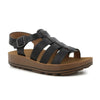 Pierre Cardin Gladiator Sandal - Black
