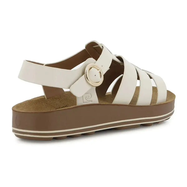 Pierre Cardin Gladiator Sandal - White