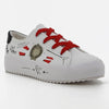 Pierre Cardin Graffiti 4 Sneaker - White Mult