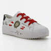 Pierre Cardin Graffiti 4 Sneaker - White Mult
