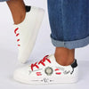 Pierre Cardin Graffiti 4 Sneaker - White Mult