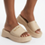 Pierre Cardin Iolanda Sandal - Nude