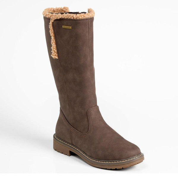 Pierre Cardin Jessie 2 Fur Lined Boot - Brown-Pierre Cardin-Buy shoes online
