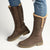 Pierre Cardin Jessie 2 Fur Lined Boot - Brown-Pierre Cardin-Buy shoes online
