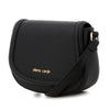 Pierre Cardin Jessie Saddle Crossbody Bag - Black