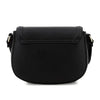 Pierre Cardin Jessie Saddle Crossbody Bag - Black
