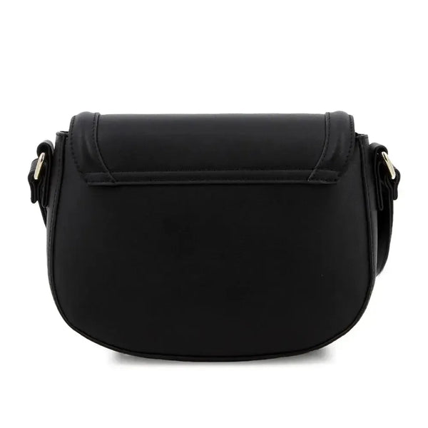 Pierre Cardin Jessie Saddle Crossbody Bag - Black