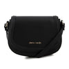 Pierre Cardin Jessie Saddle Crossbody Bag - Black