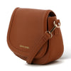 Pierre Cardin Jessie Saddle Crossbody Bag - Tan