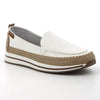 Pierre Cardin Josephine 11 Moccasin - White / Beige-Pierre Cardin-Buy shoes online