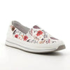 Pierre Cardin Josephine Slip On - White Floral
