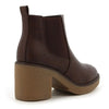 Pierre Cardin Junas Gusset Bloch Heel Boot - Brown