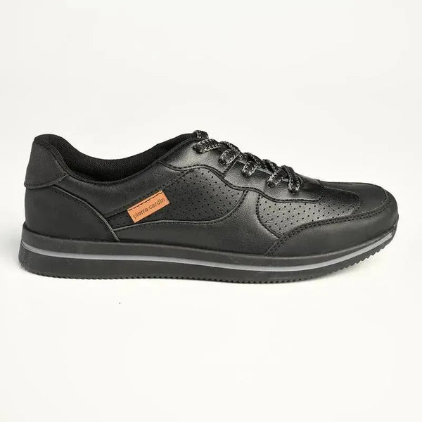 Pierre Cardin Lace Up Sneaker - Black Multi