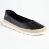 Pierre Cardin Ladies 2 Toned Slip On - Black-Pierre Cardin-Buy shoes online