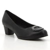 Pierre Cardin Ladies Court - Black Patent