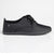 Pierre Cardin Ladies Low Lace Up Sneaker- Black Mono-Pierre Cardin-Buy shoes online