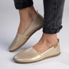 Pierre Cardin Ladies Riviera 1 Slip On - Gold-Pierre Cardin-Buy shoes online