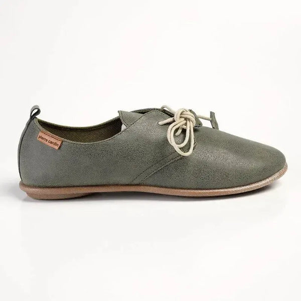 Pierre Cardin Ladies Riviera Flats - Olive