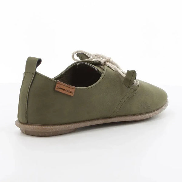 Pierre Cardin Ladies Riviera Flats - Olive