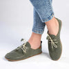 Pierre Cardin Ladies Riviera Flats - Olive