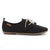 Pierre Cardin Ladies Riviera Lace Up - Black Mono