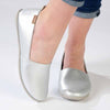 Pierre Cardin Ladies Riviera Slip On - Silver-Pierre Cardin-Buy shoes online