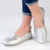 Pierre Cardin Ladies Riviera Slip On - Silver-Pierre Cardin-Buy shoes online