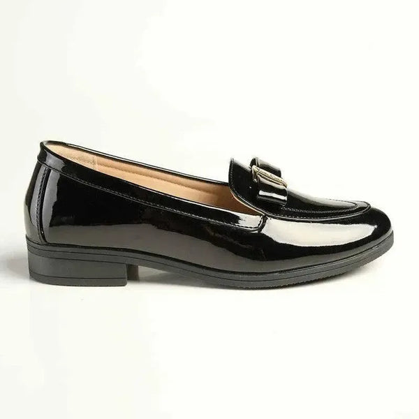 Pierre Cardin Leandra 1 Flat - Black Patent