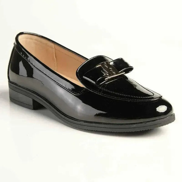 Pierre Cardin Leandra 1 Flat - Black Patent